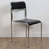 Pair of chrome chairs