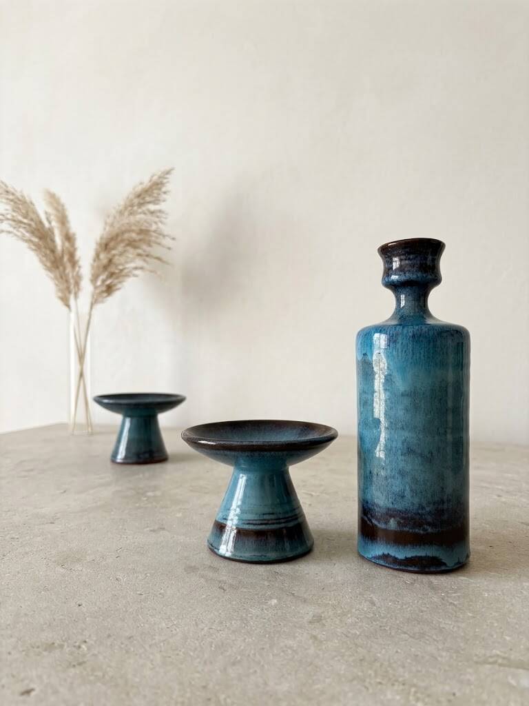 Scandinavian ceramics from the 1950s signed on the base.