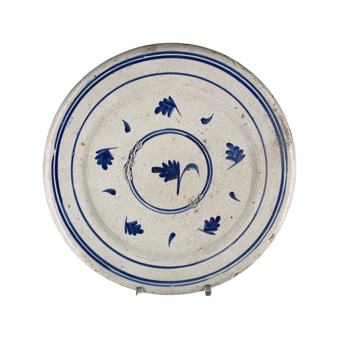 19th century earthenware dish