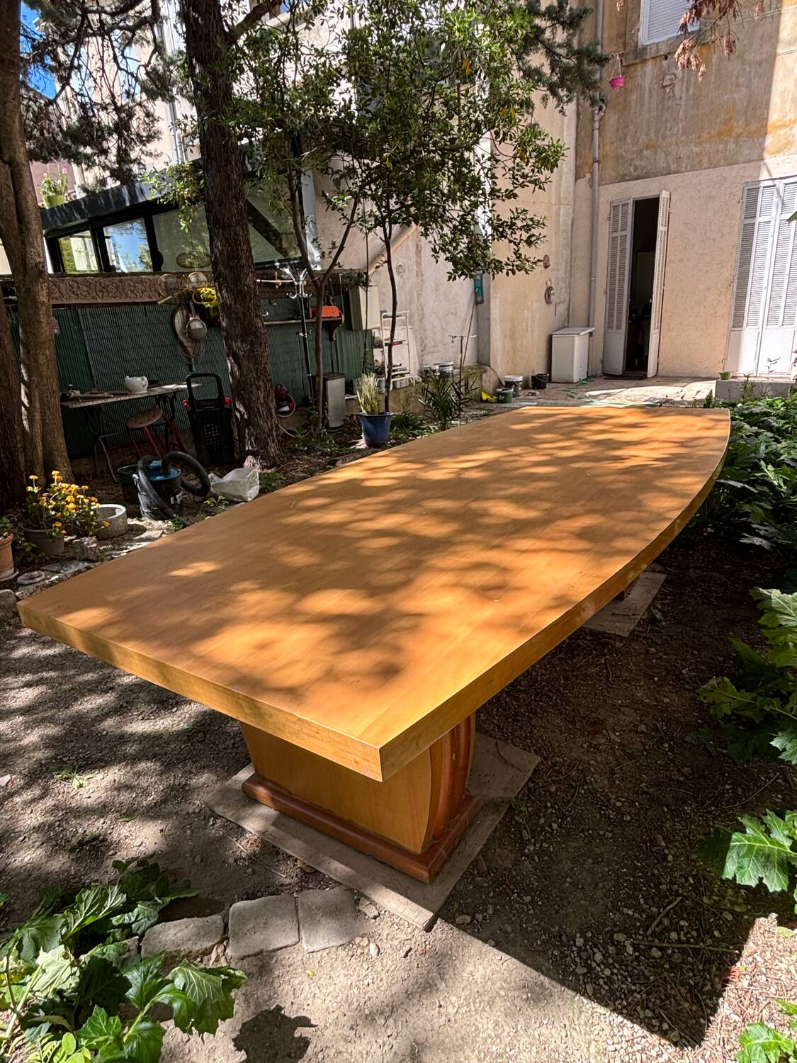 Large Art Deco Style Reception Table