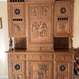 Superb Breton buffet finely carved