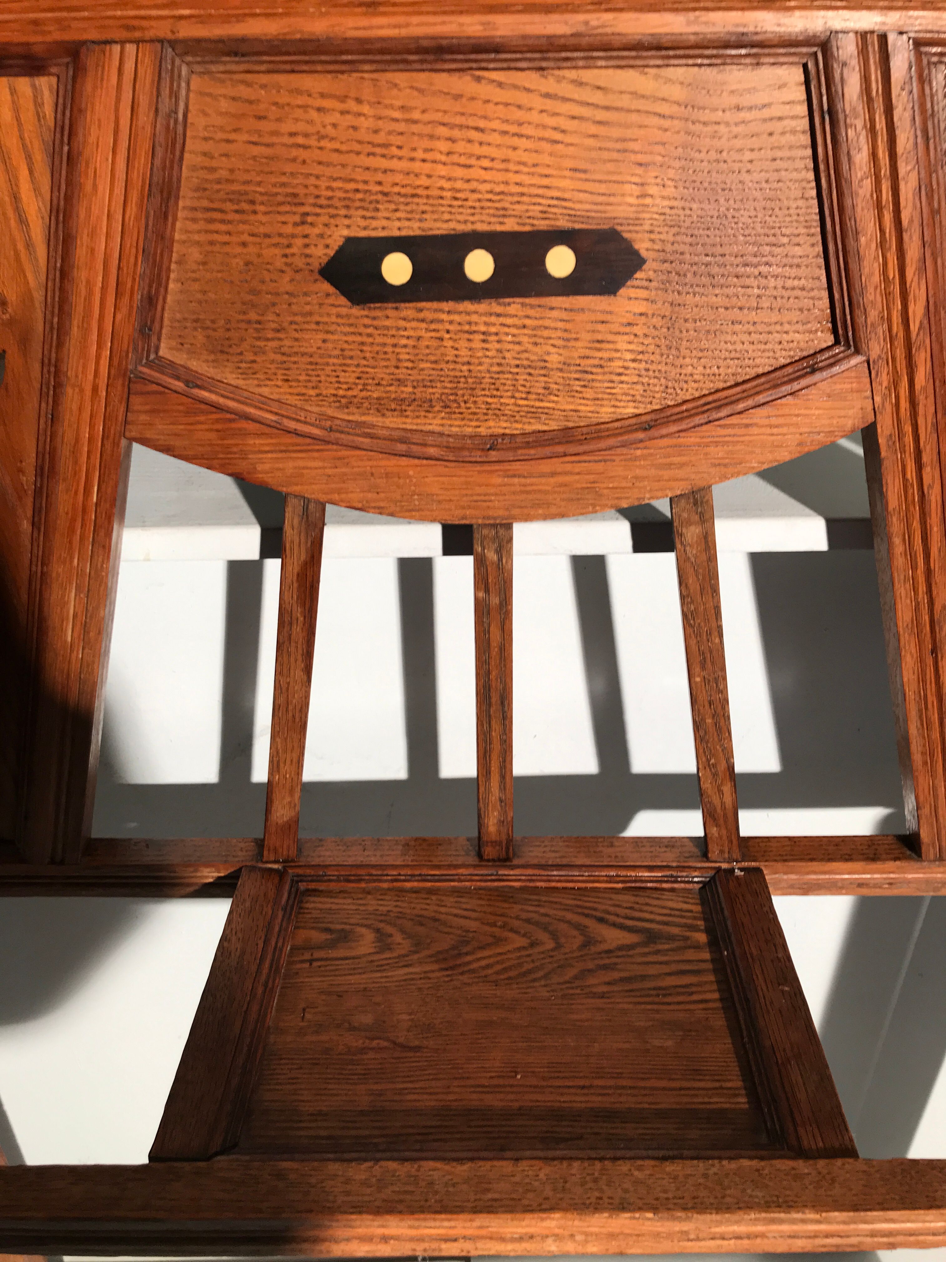 Vintage wardrobe coat rack