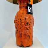 Large Vintage Fat Lava Vase Table Lamp by Carstens Tönnieshof - WGP
