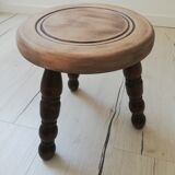 Vintage tripod stool
