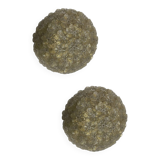 Murano Glass Flower Seguso Flushmounts Set of 2 1960’s