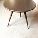 Table basse ronde pieds compas