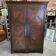 Antique solid oak wardrobe – late 18th / early 19th century – rustic