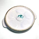 Robert picault snail dish ceramic design 1950 vallauris