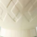 Art Deco pineapple table lamp by Charles Catteau with new Ikat silk shade, 1920s.