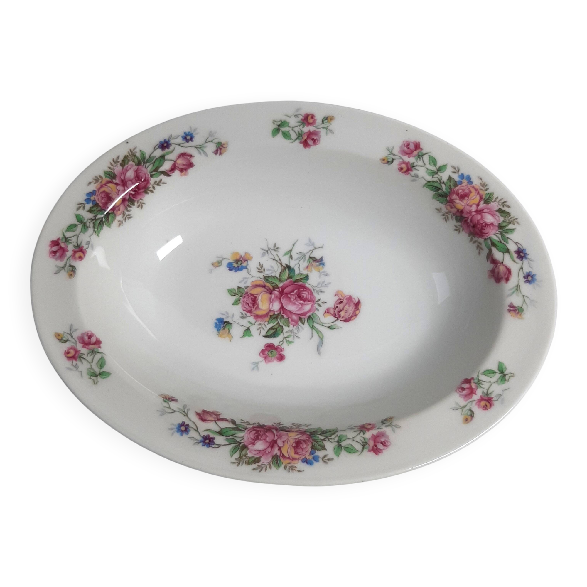 Shallow plate Théodore Haviland Limoges early 19th century