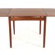 Compact Poul Hundevad for Hundevad & Co extendable dining table
