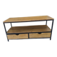 Industrial coffee table