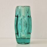 1950s Sklo Union Bullet Lens Vase