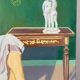 "The Love Novel", oil on canvas signed M. Toyer