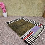 Traditional handmade Moroccan rug 3x2 m