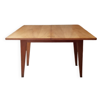 Modular table from the 50s, in oak