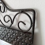 Vintage wrought iron tablet mirror