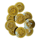 10 assiettes marron en barbotine fruits Choisy le Roi
