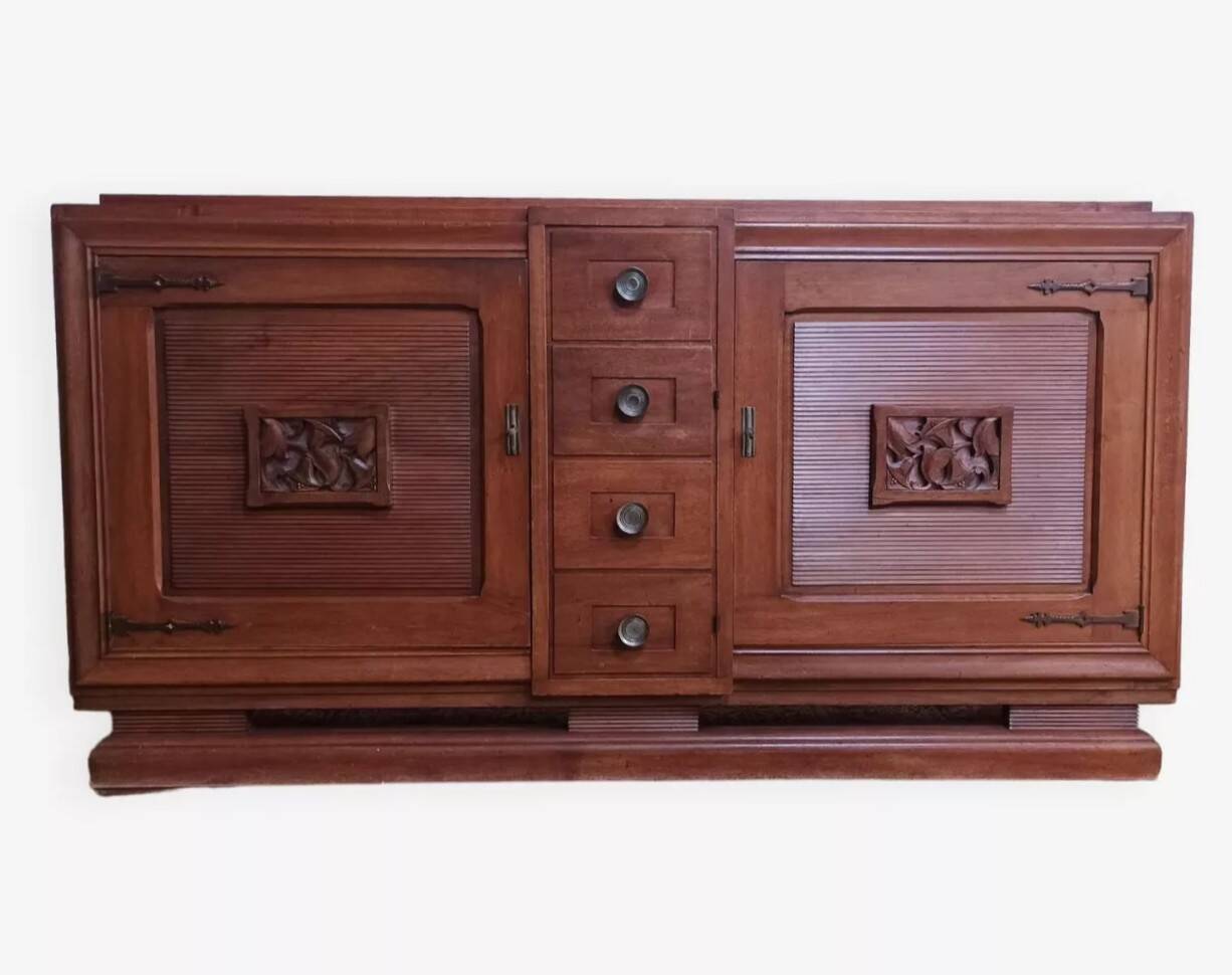 Art Deco sideboard in walnut