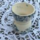 Antique Diabolo egg cup in Saint Amand earthenware - Marie Louise