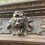 Hunting buffet style Louis XIII Renaissance XXth