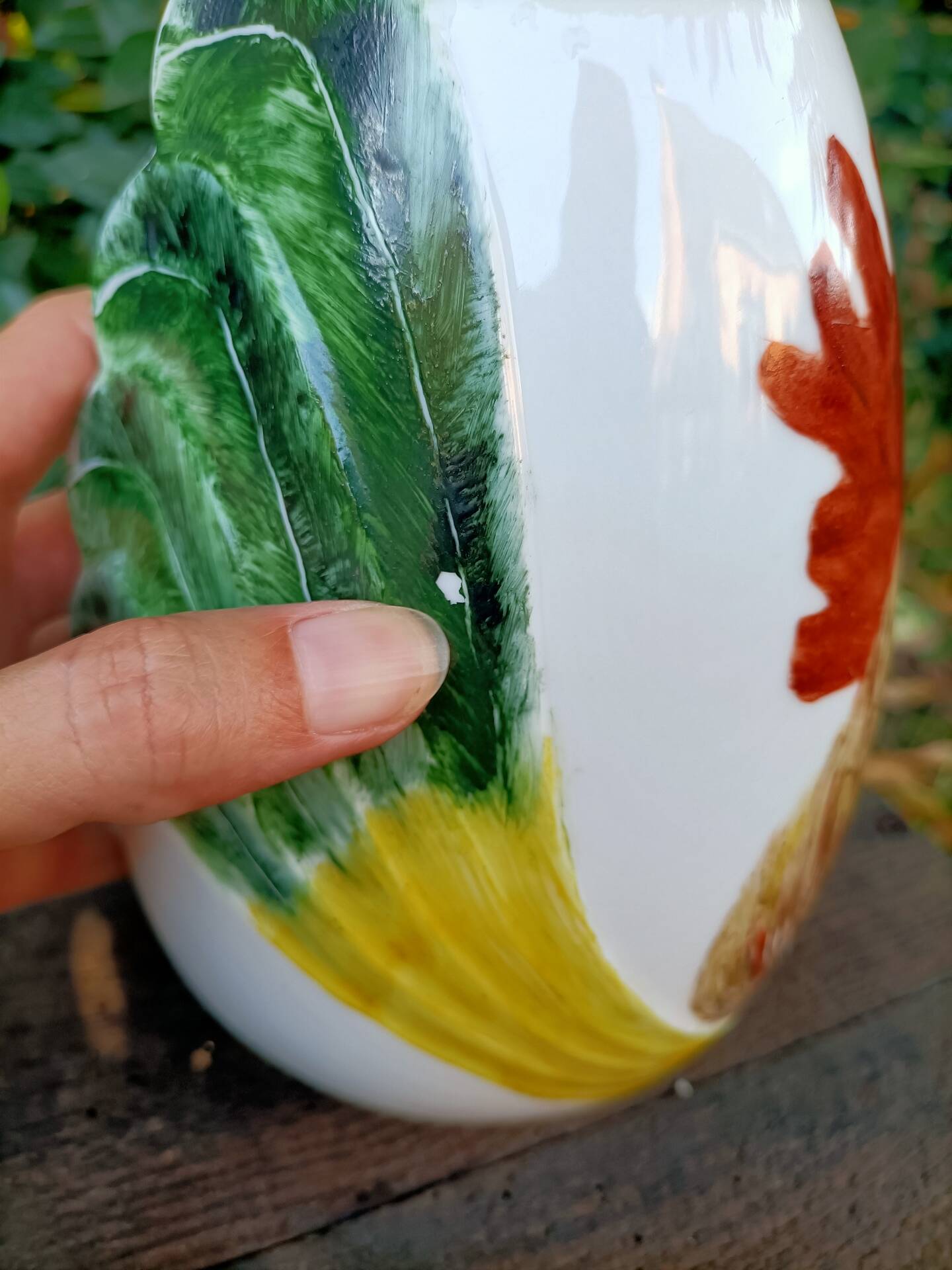 Retro Coq vase stamped Bavaria