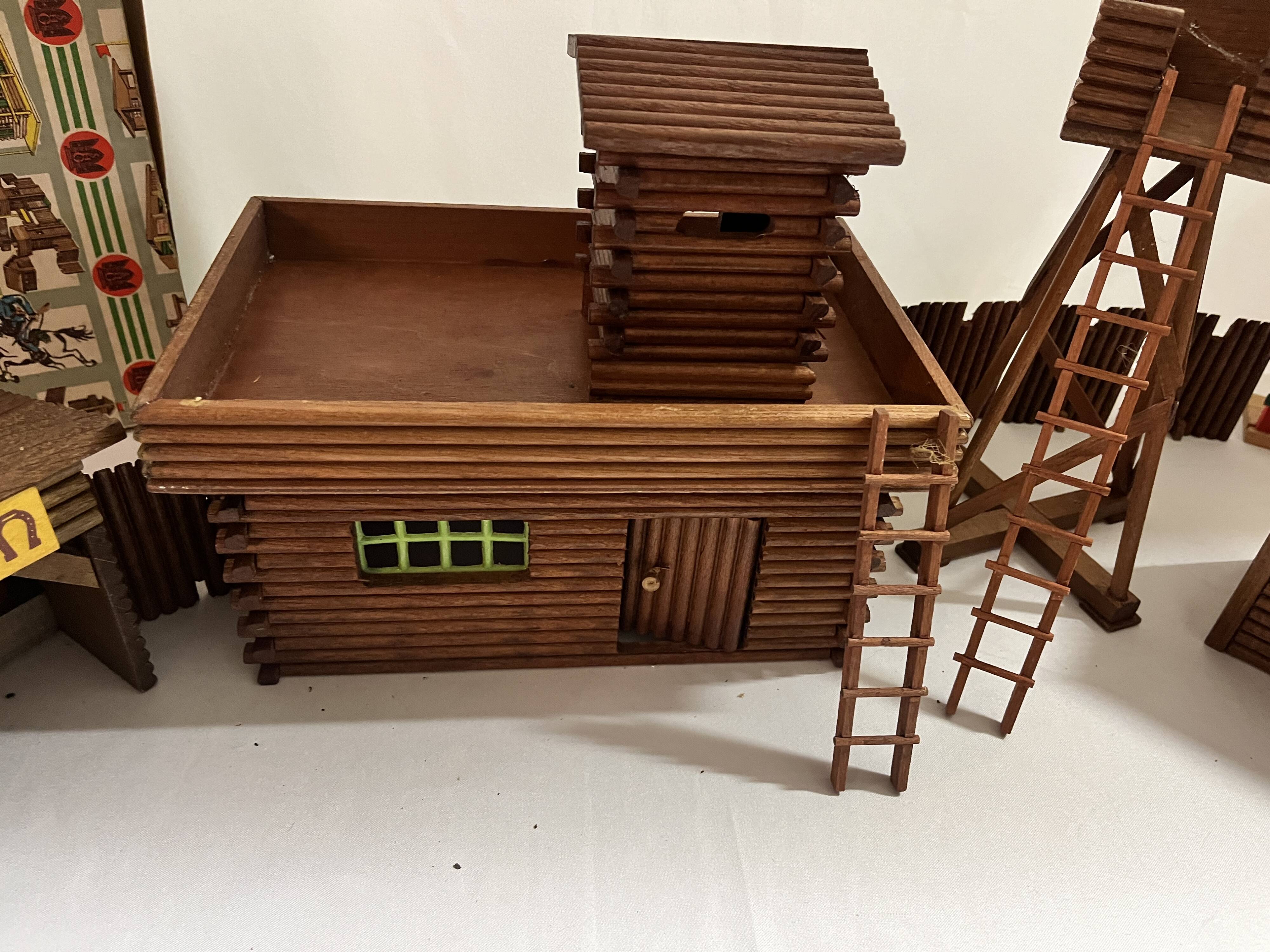 Old western toy Fort Apache brand SHG circa 1970
