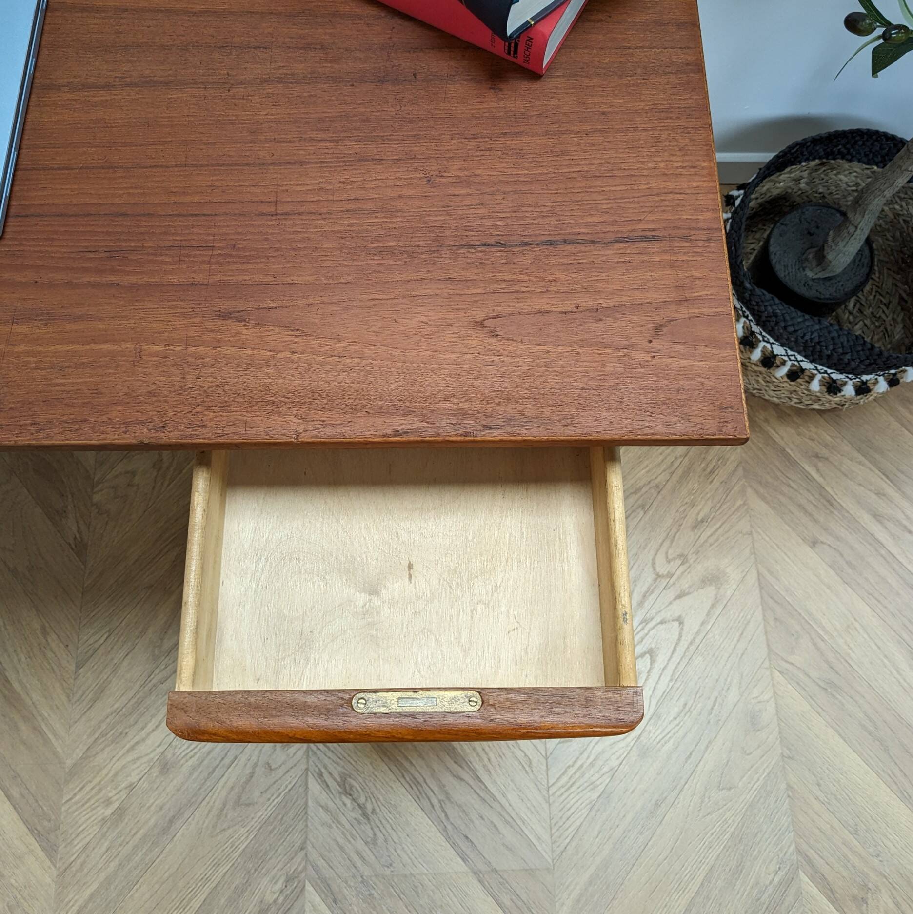 Danish vintage teak desk