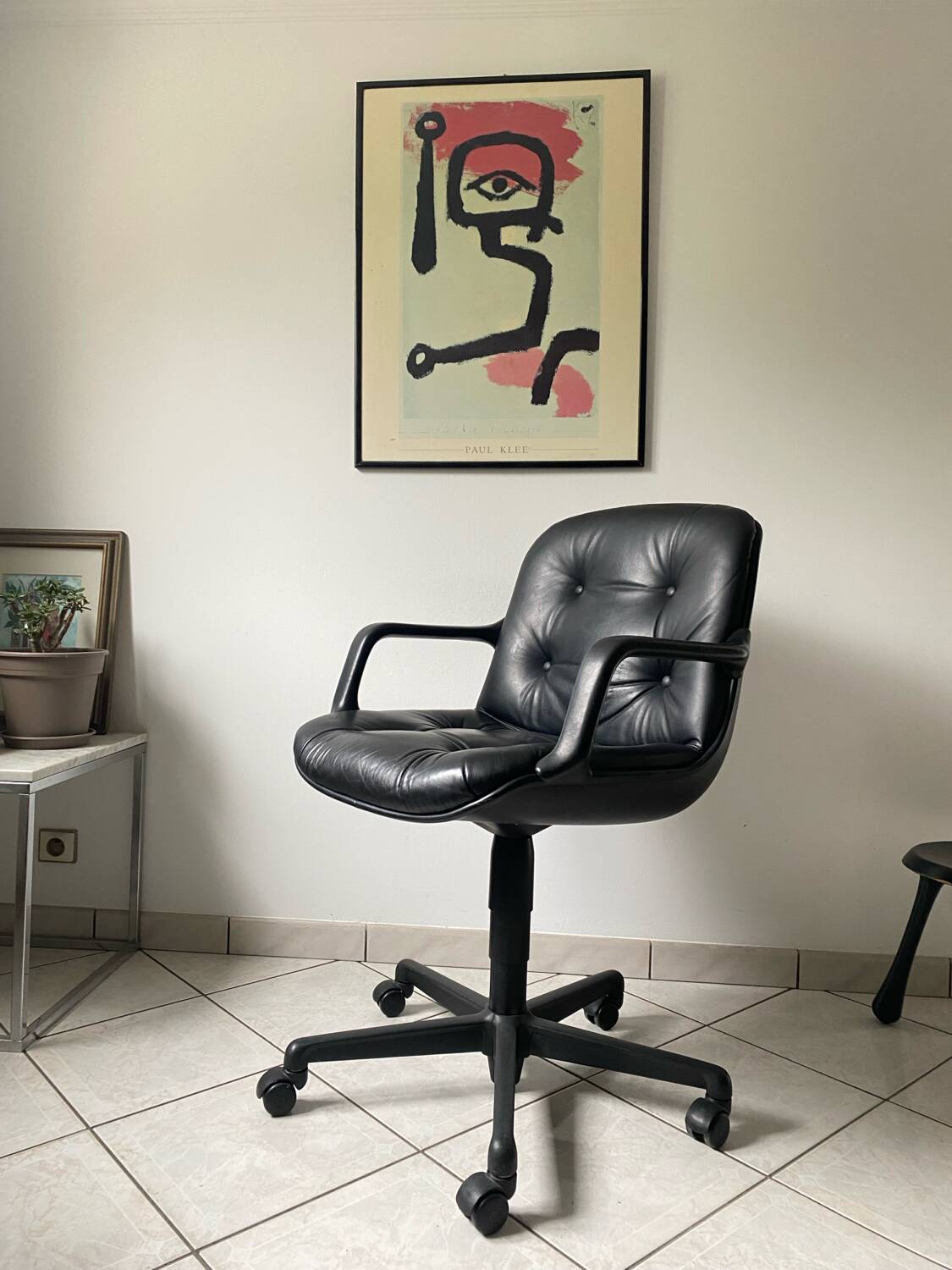 Comforto office chair designed by Randall Buck, vintage 80s/90s.