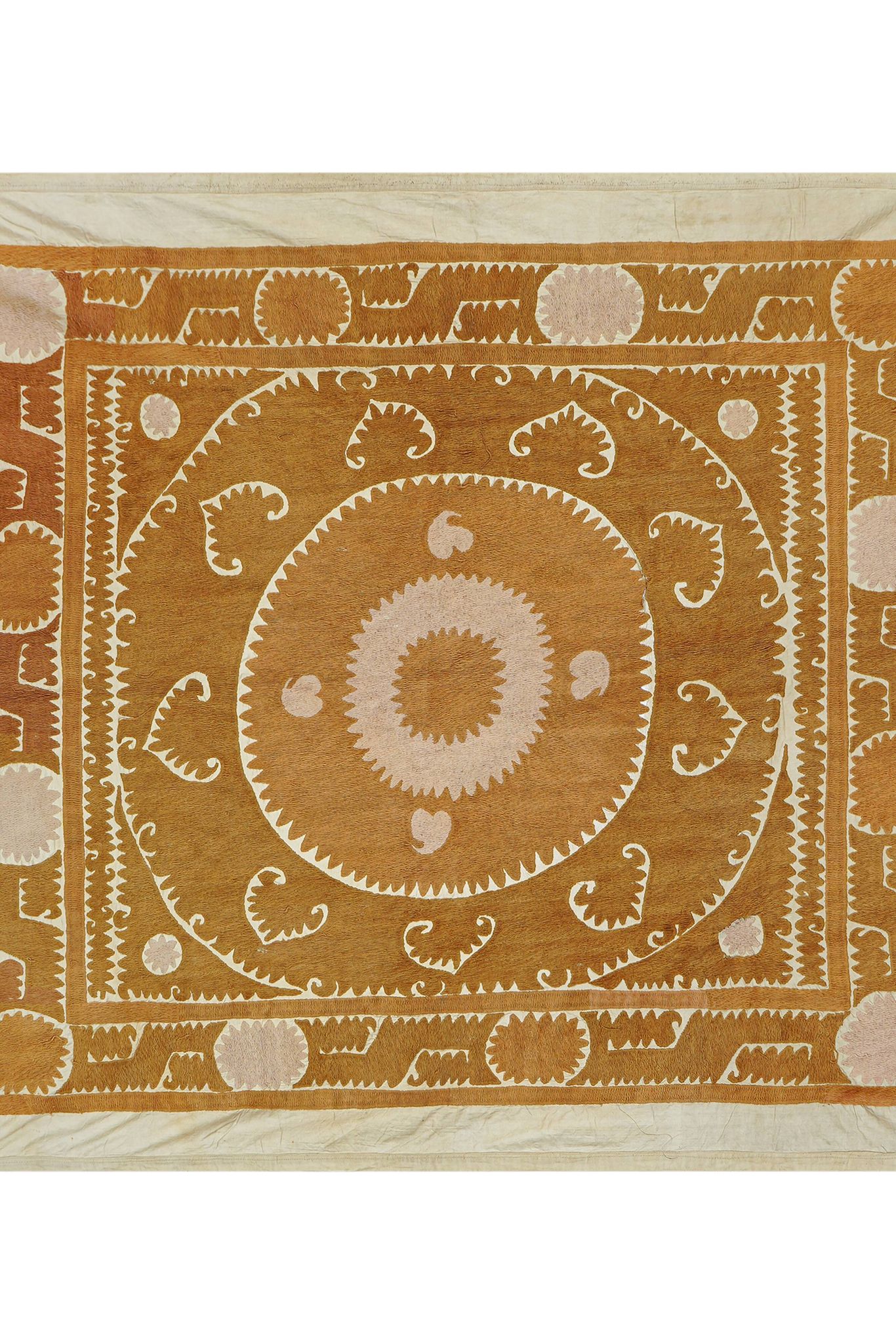 Tapis turc vintage noué à la main
