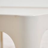 Table basse en plastique par Preben Fabricius