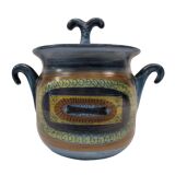 Jarrón / Sopera Firmada “JdL” Jean de Lespinasse, Cerámica de Vallauris, 1961 – France