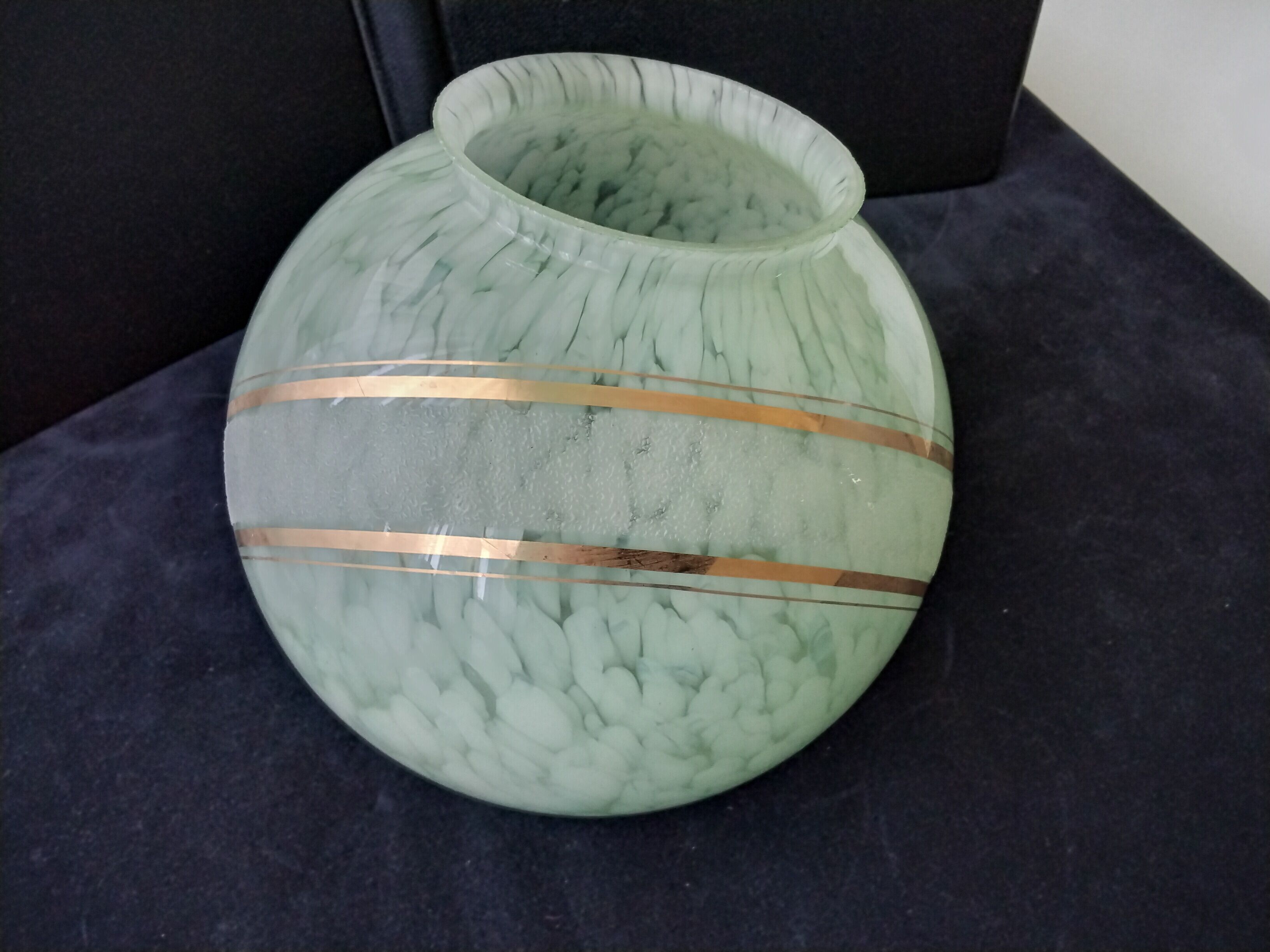 Globe for ceiling lamp in clichy glass 20 cm