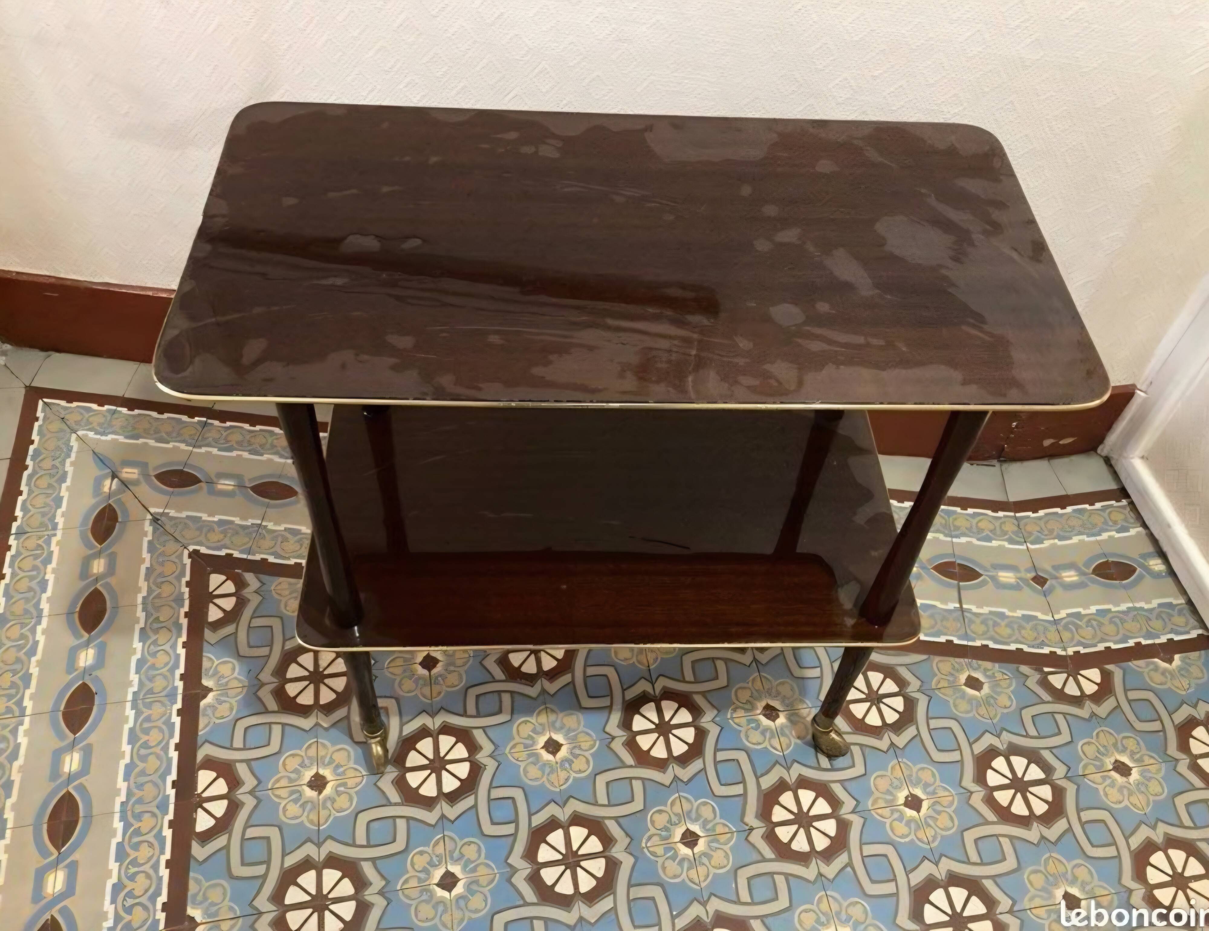 Vintage dessert trolley / TV unit