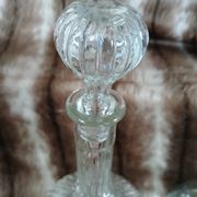 2 antique carafes