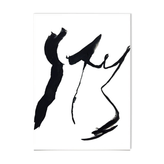 Woman by shadow-21 x 30cm