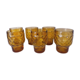 Set of 6 glasses pernod sa