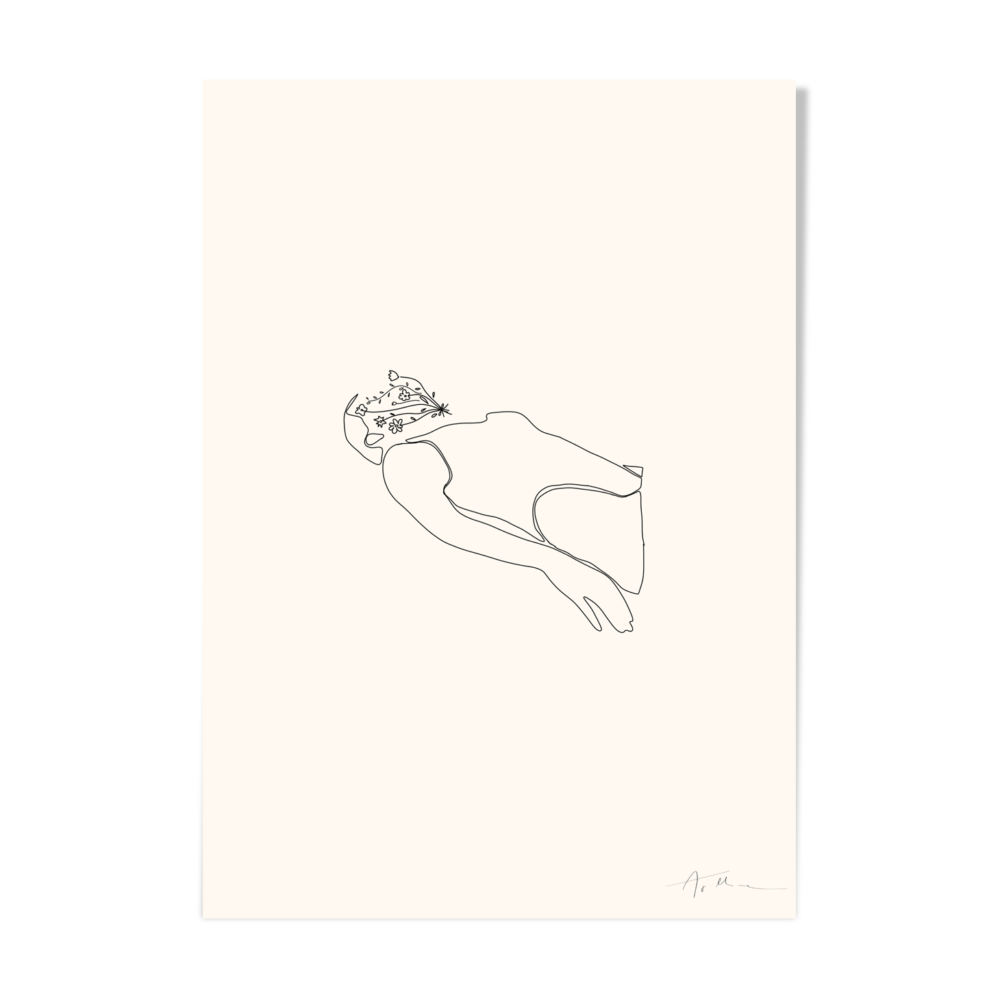 Poster Series Ink - The Siesta