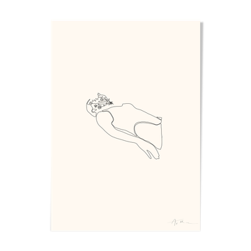 Poster Series Ink - The Siesta