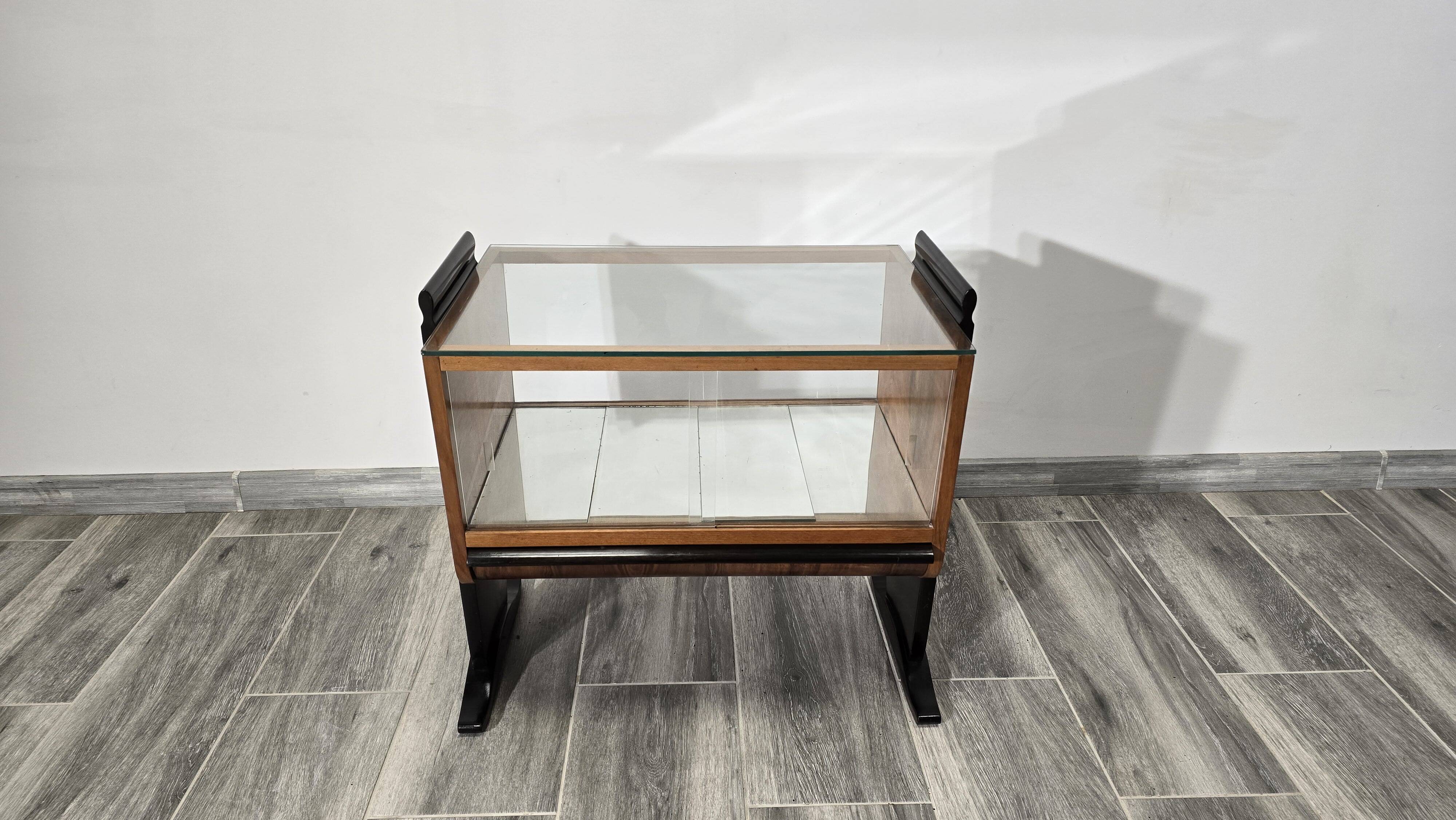 Art Deco Bar Table by Jindrich Halabala for Up Závody, 1930s