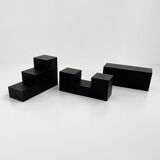 Set of 3 Gli Scacchi coffee tables by Mario Bellini for C&B Italia, 1970