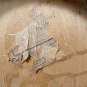 Ancienne chaise bistrot Baumann en bois courbé