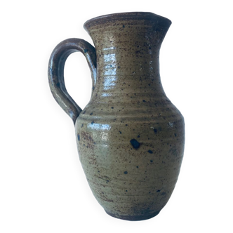Large vintage pitcher in pyrite stoneware