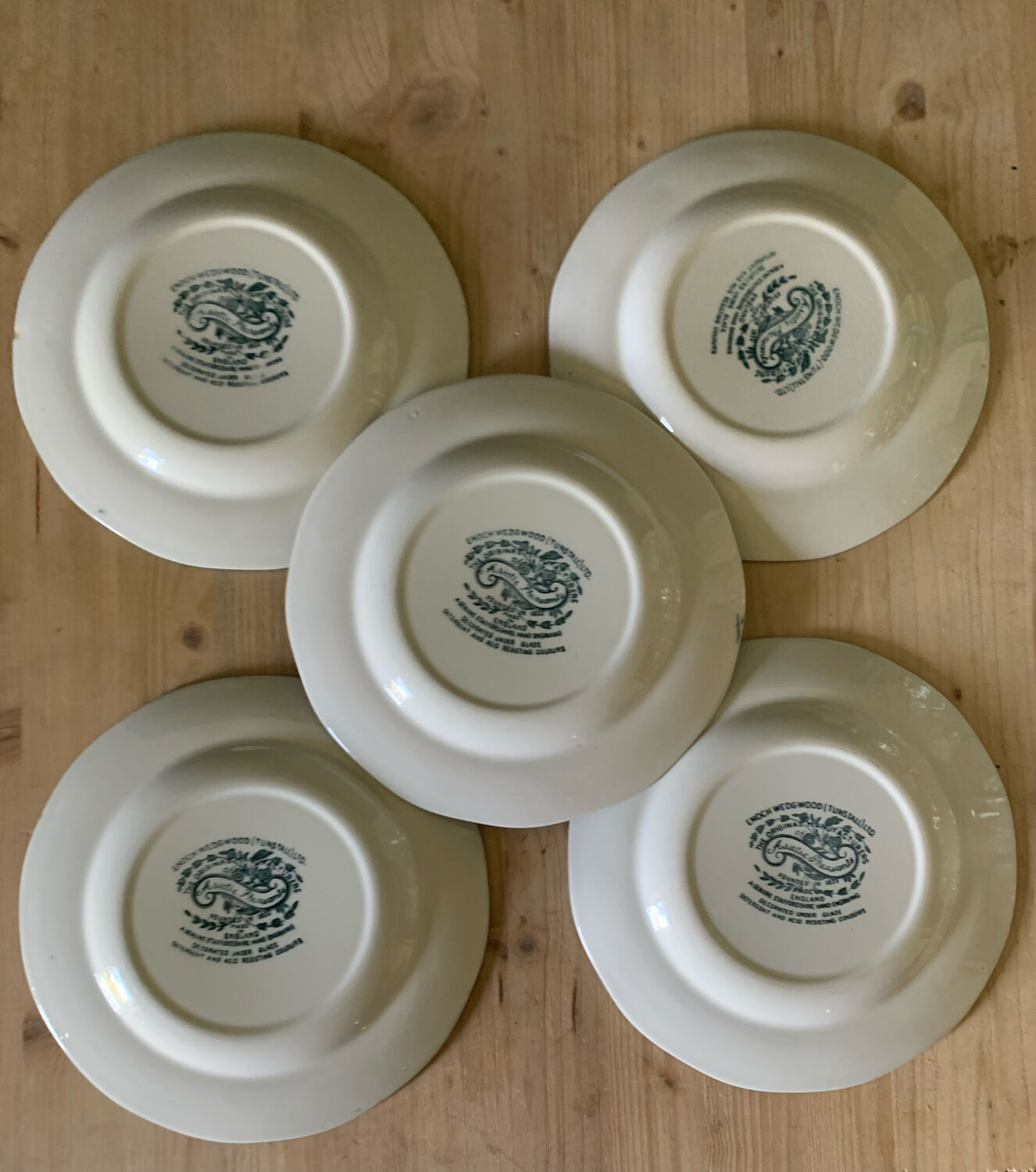 Wedgwood plates