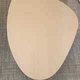 Pebble table in gray sand color