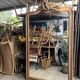 Napoleon III style mirror