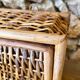 Bamboo and rattan shelf 2 doors