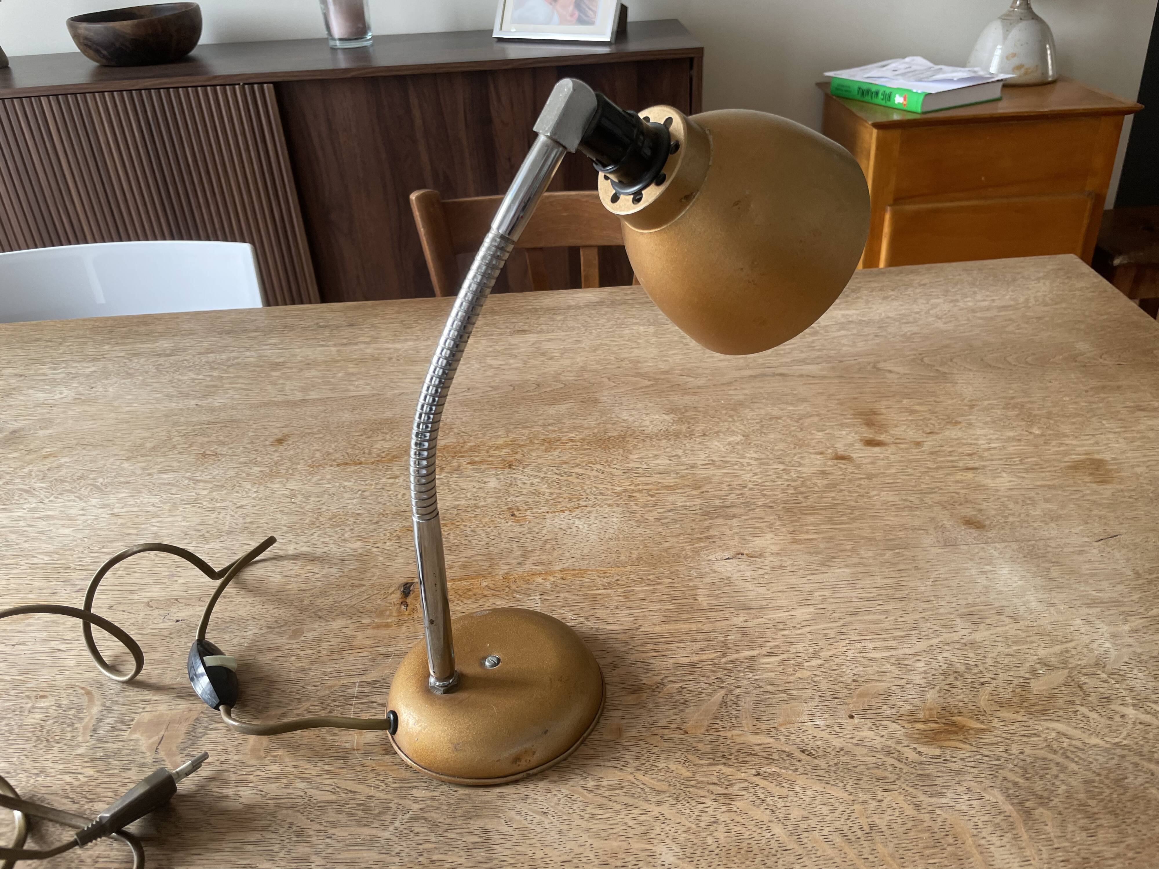 1970s desk lamp