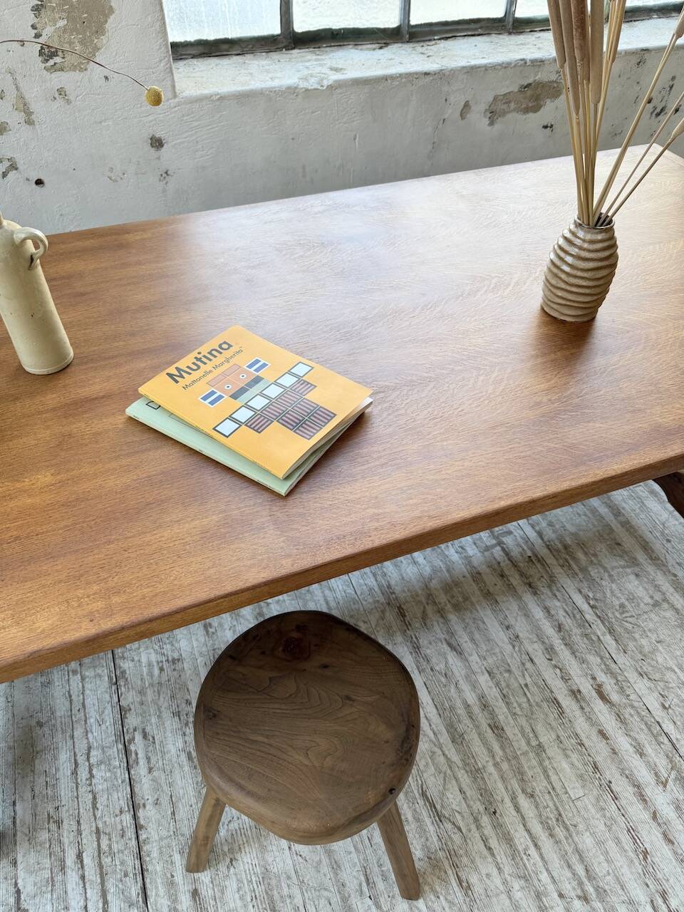 2m oak farmhouse table