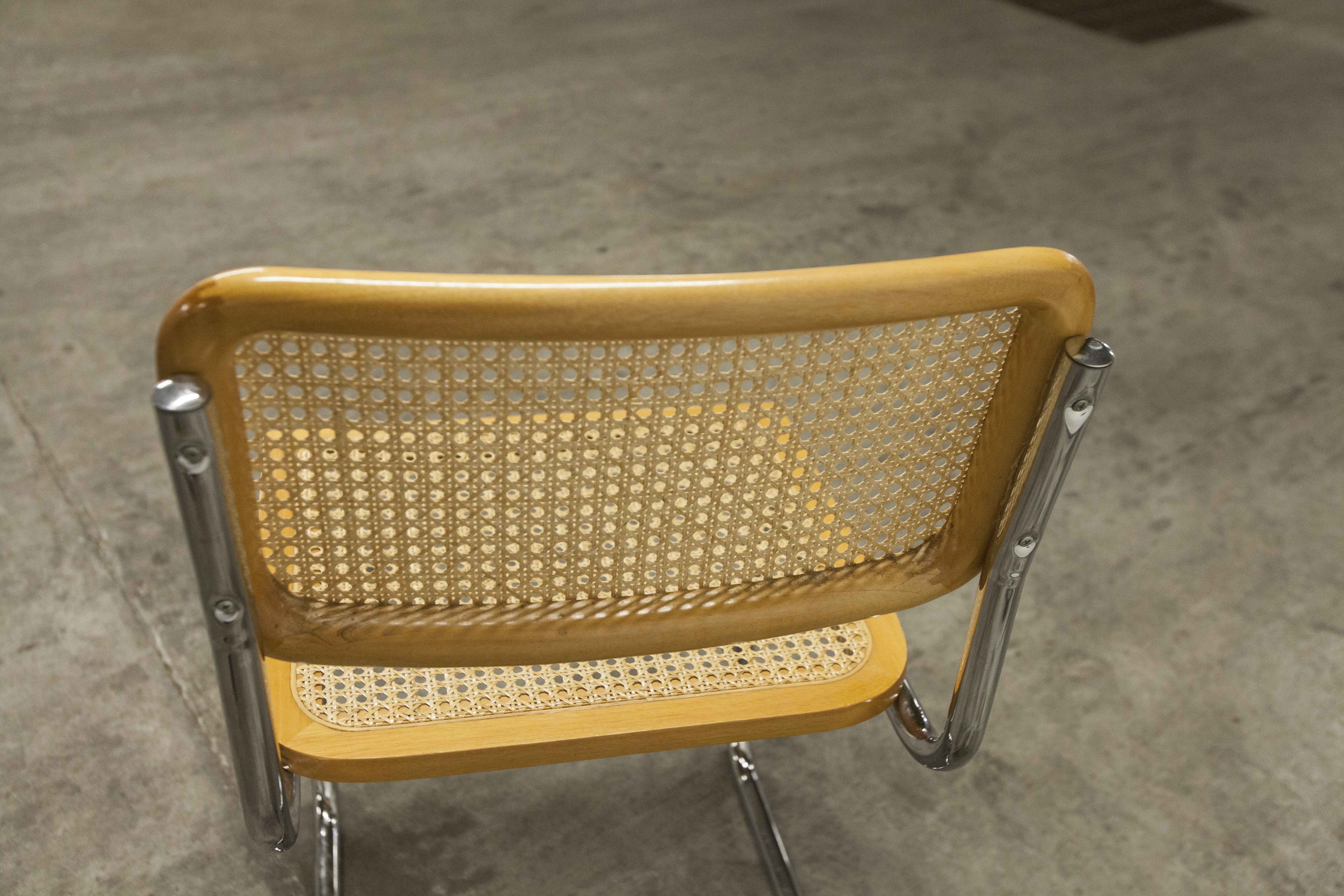 Breuer B32 cannage chair